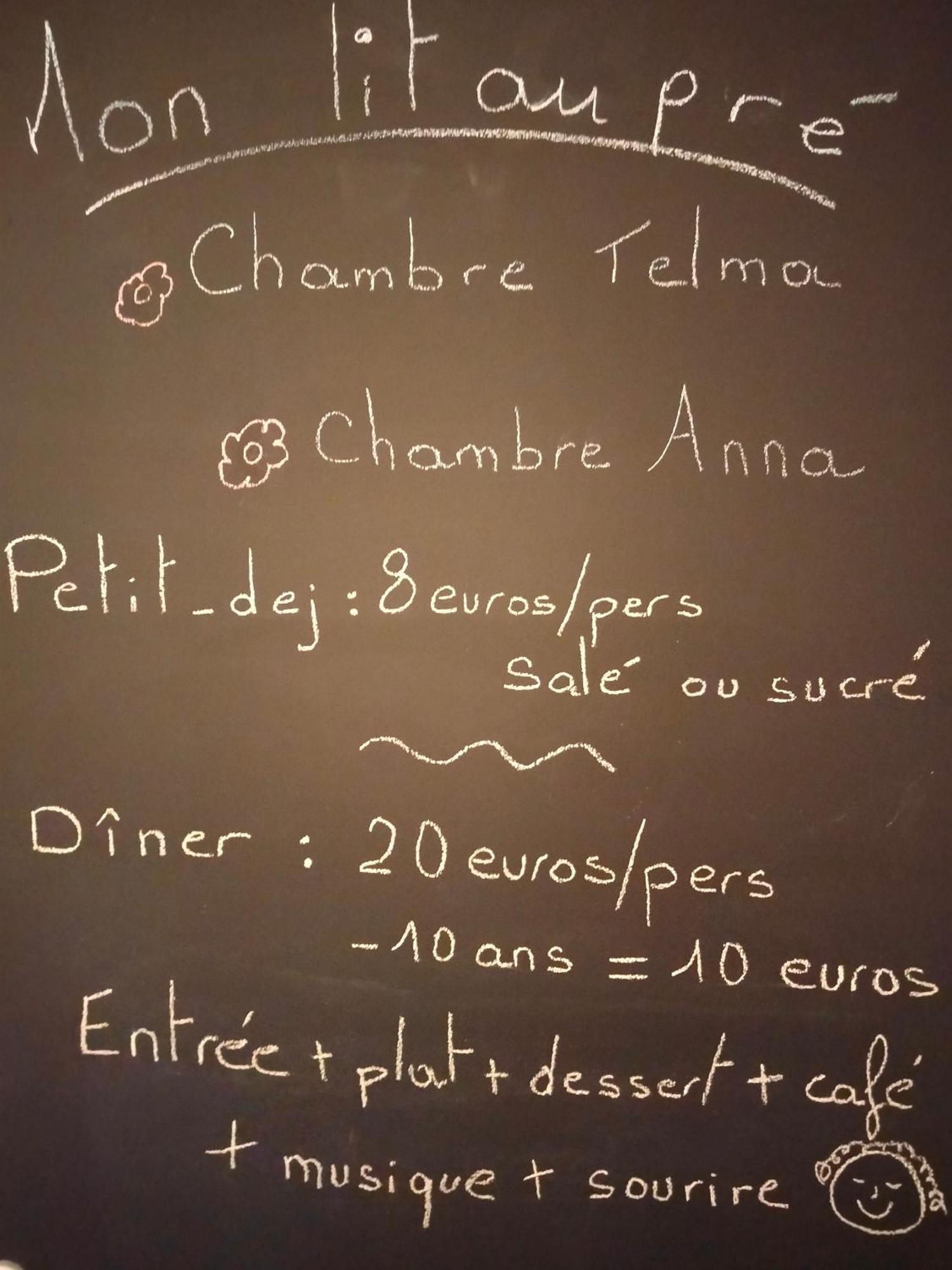 Chambre Telma 2 Pers Avec Piscine "Mon Lit Au Pre" Couples Ou Femmes Seulement Pontours Dış mekan fotoğraf