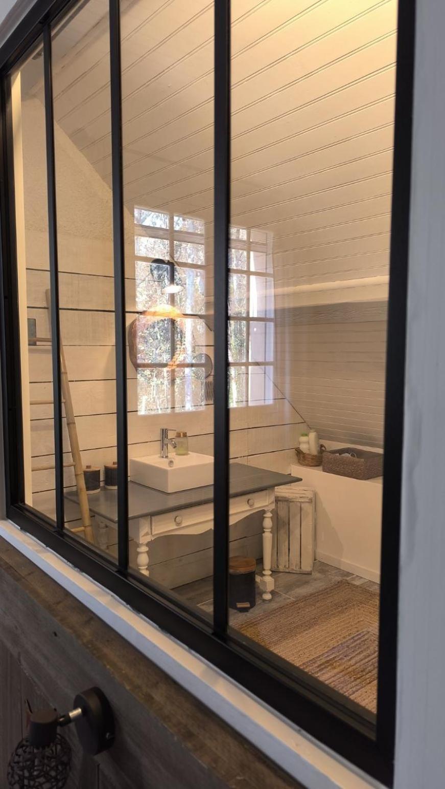 Chambre Telma 2 Pers Avec Piscine "Mon Lit Au Pre" Couples Ou Femmes Seulement Pontours Dış mekan fotoğraf