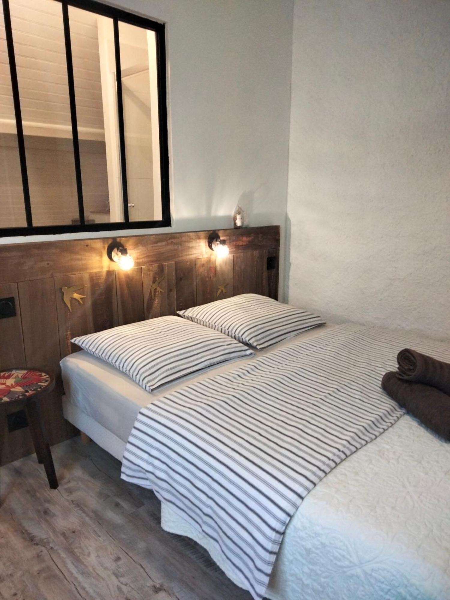 Chambre Telma 2 Pers Avec Piscine "Mon Lit Au Pre" Couples Ou Femmes Seulement Pontours Dış mekan fotoğraf